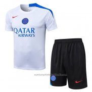 Chandal del Paris Saint-Germain Manga Corta 25/26 Blanco - Pantalon Corto
