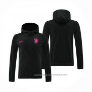 Chaqueta con Capucha del Chelsea 24/25 Negro