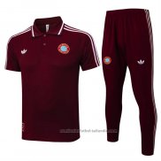 Conjunto Polo del Bayern Munich 25/26 Rojo
