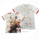 Tailandia Camiseta Japon Anime 25/26 Blanco y Naranja