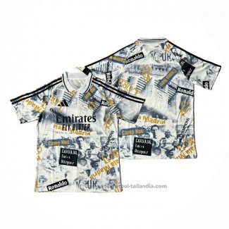 Tailandia Camiseta Real Madrid Special 25/26 Blanco Amarillo
