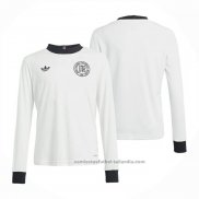 Camiseta Alemania 125 Aniversario Manga Larga 2025 Blanco