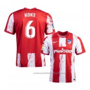 Camiseta Atletico Madrid Jugador Koke 1ª 21/22