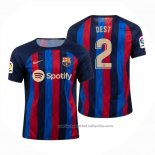 Camiseta Barcelona Jugador Dest 1ª 22/23