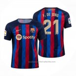 Camiseta Barcelona Jugador F.De Jong 1ª 22/23