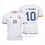 Camiseta Belgica Jugador E.Hazard 2ª 2022