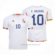 Camiseta Belgica Jugador E.Hazard 2ª 2022