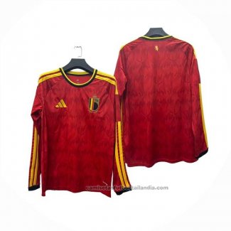 Camiseta Belgica 1ª Manga Larga 2026