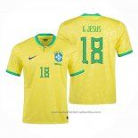 Camiseta Brasil Jugador G.Jesus 1ª 2022