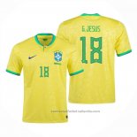 Camiseta Brasil Jugador G.Jesus 1ª 2022