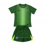 Camiseta Chelsea Portero Nino 25/26 Verde