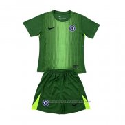 Camiseta Chelsea Portero Nino 25/26 Verde