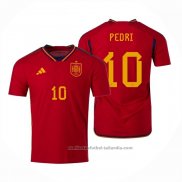 Camiseta Espana Jugador Pedri 1ª 2022