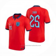 Camiseta Inglaterra Jugador Saka 2ª 2022
