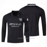 Camiseta Manchester City 2ª Manga Larga 25/26