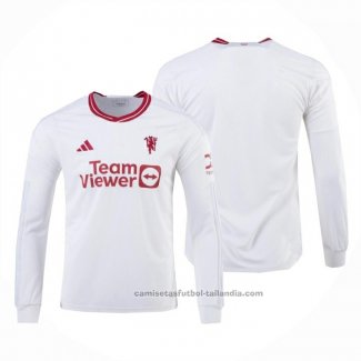 Camiseta Manchester United 3ª Manga Larga 23/24