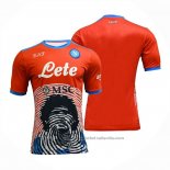 Camiseta Napoli Maradona Special 21/22 Rojo