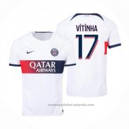 Camiseta Paris Saint-Germain Jugador Vitinha 2ª 23/24