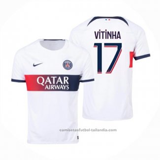 Camiseta Paris Saint-Germain Jugador Vitinha 2ª 23/24