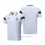 Camiseta Polo del Olympique Marsella 22/23 Blanco