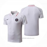Camiseta Polo del Paris Saint-Germain 22/23 Blanco