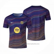 Camiseta Pre Partido del Barcelona 25/26 Azul