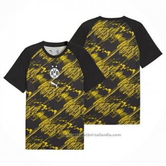Camiseta Pre Partido del Borussia Dortmund 26/27 Negro Amarillo