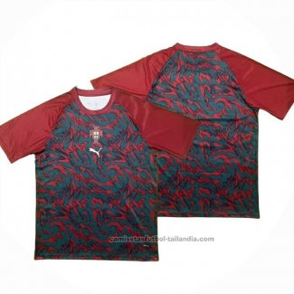 Camiseta Pre Partido del Portugal 2026 Rojo