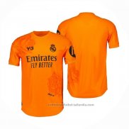 Camiseta Real Madrid Y-3 Portero 2024 Naranja