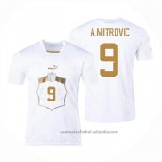 Camiseta Serbia Jugador A.Mitrovic 2ª 2022