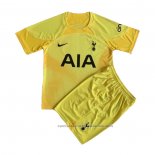 Camiseta Tottenham Hotspur Portero Nino 22/23 Amarillo
