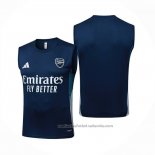 Camiseta de Entrenamiento Arsenal Sin Mangas 25/26 Azul Blanco