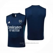 Camiseta de Entrenamiento Arsenal Sin Mangas 25/26 Azul Blanco