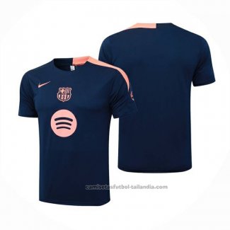 Camiseta de Entrenamiento Barcelona 25/26 Azul Rosa