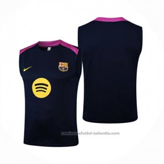 Camiseta de Entrenamiento Barcelona Sin Mangas 25/26 Negro
