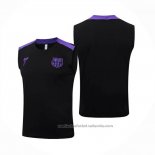 Camiseta de Entrenamiento Barcelona Sin Mangas 25/26 Negro Purpura
