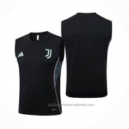 Camiseta de Entrenamiento Juventus Sin Mangas 25/26 Negro