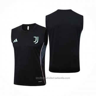 Camiseta de Entrenamiento Juventus Sin Mangas 25/26 Negro