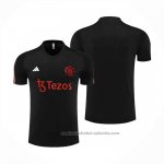 Camiseta de Entrenamiento Manchester United 23/24 Negro