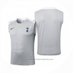 Camiseta de Entrenamiento Tottenham Hotspur Sin Mangas 25/26 Gris