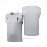 Camiseta de Entrenamiento Tottenham Hotspur Sin Mangas 25/26 Gris