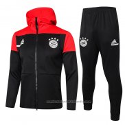 Chandal con Capucha del Bayern Munich 20/21 Negro