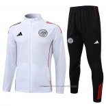 Chandal de Chaqueta del Ajax Nino 25/26 Blanco