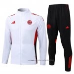 Chandal de Chaqueta del Bayern Munich 20Nino 25/26 Blanco