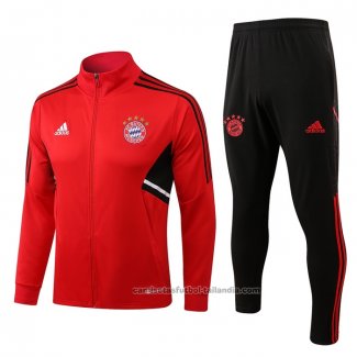 Chandal de Chaqueta del Bayern Munich 22/23 Rojo