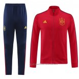 Chandal de Chaqueta del Espana 22/23 Rojo
