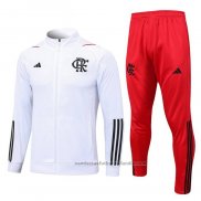 Chandal de Chaqueta del Flamengo 23/24 Blanco