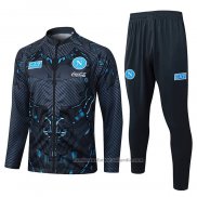 Chandal de Chaqueta del Napoli Nino 25/26 Negro