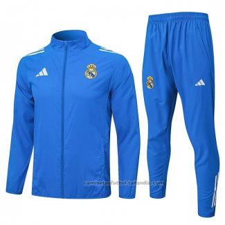 Chandal de Rompevientos del Real Madrid 26/27 Azul