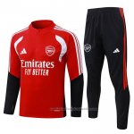 Chandal de Sudadera del Arsenal Nino 26/27 Rojo